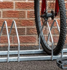 Steel Floor Mounted Cycle Stands
