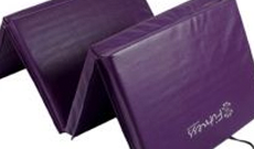 Folding Yoga exercise PE mats.