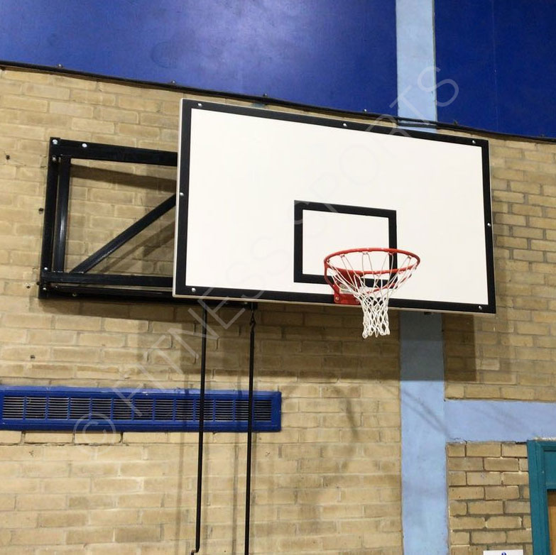 Wall Folding Indoor Basketball Goal