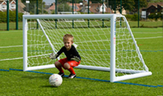 PVC Gaden & mini soccer goalposts.