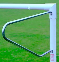 7.32m x 2.44m Socketed Goalposts