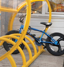 Steel Floor Mounted Cycle Stands