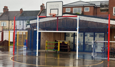 Sports Installation Anti Vandal Steel Goals