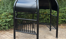 Outdoor Park Weather Shelter Installation