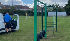 Outdoor Installation Outdoor Fitness Trail Equipment