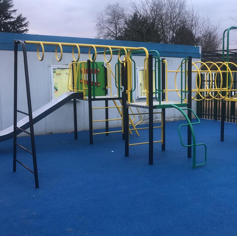 Playground Climbing Frame Installation Playground Climbing Frame Installation