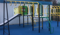 Playground Climbing Frame Installation