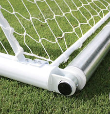 Alloy Five A Side Football Goalposts