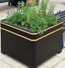 Public Display planter Display planter