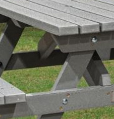 Outdoor Recycled PVC Junior Picnic Table Outdoor Recycled PVC Junior Picnic Table