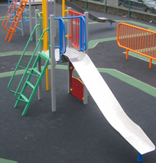 Robust junior outdoor MUGA playground equipment