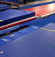 gym landing matting