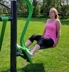 Outdoor fitness equipment