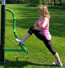 Outdoor fitness equipment