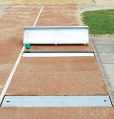 Athletics track and field equipment