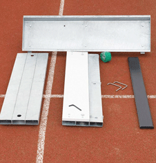 Athletics track and field equipment