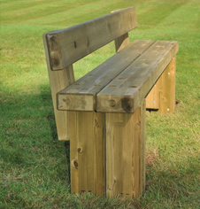 Modern Wooden Seating Bench