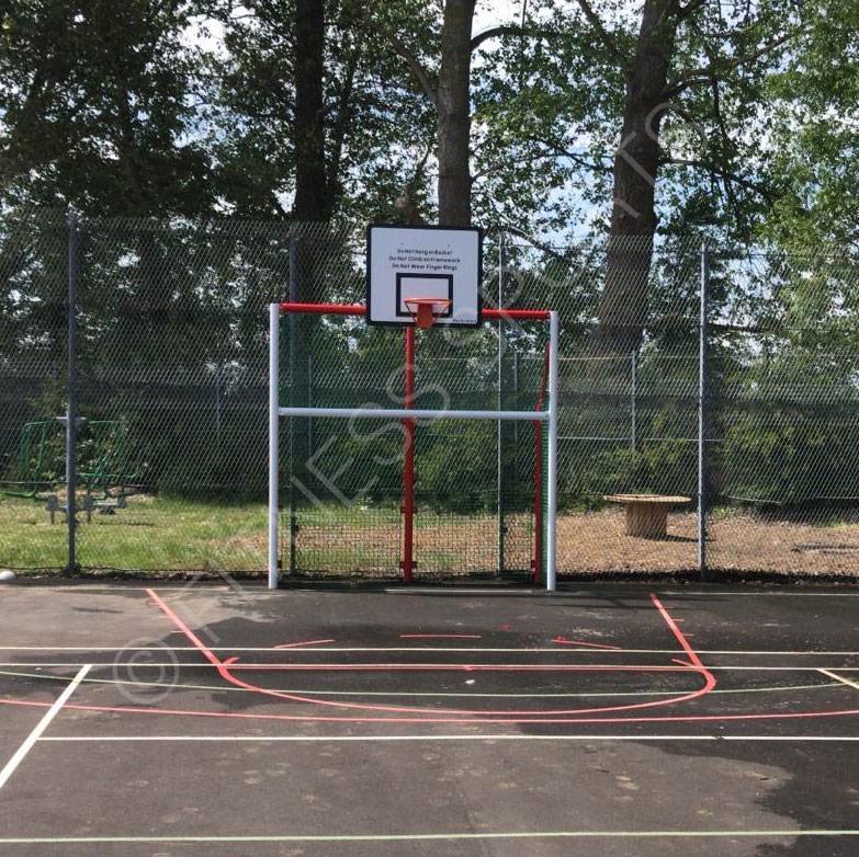 Multi Use Games Area Goals & Perimeter Enclosure Fencing