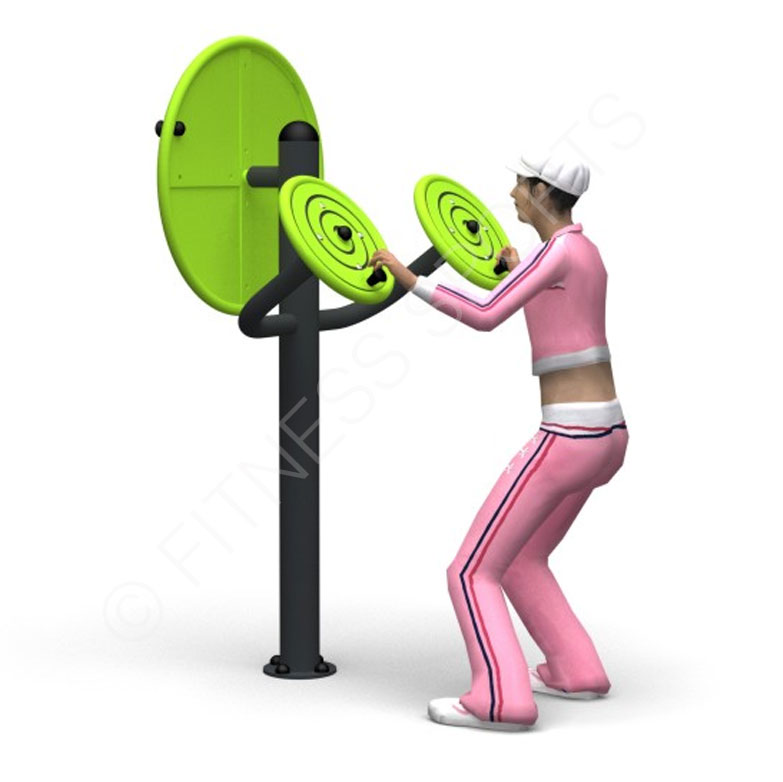 Outdoor Exercise Spin Wheels