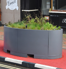 Public Display planter Display planter