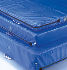 PE matting storage trolleys