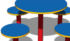PVC Picnic Table