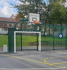 Anti Vandal Playground Steel Rebound Sports Walls