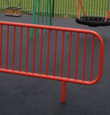 Playground Steel Safety Barrier