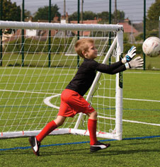 Garden Soccer Fun Goals & PVC Plastic Moulded Football Goalposts