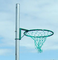 Standard Steel Wheeled Netball Posts