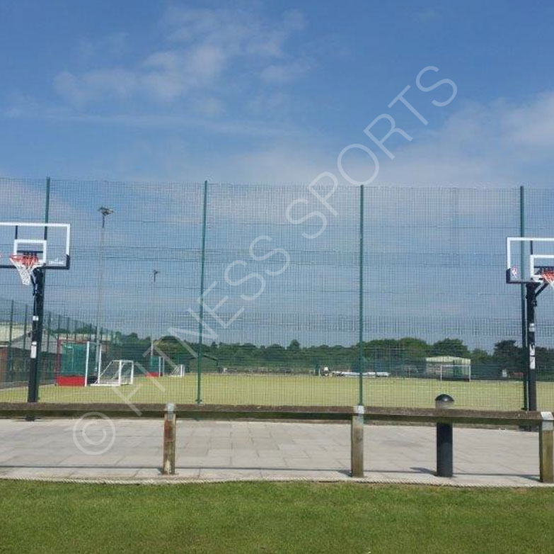 Outdoor Basketball Area Design & Installation