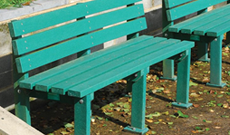 Recycled Plastic Bench
