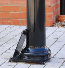 Removable Steel Security Bollard Post With Lifting Handles