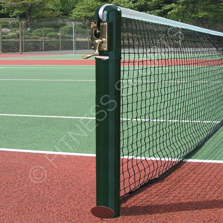 Steel 76mm Square Tennis Posts