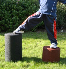 Playground Rubber Stepping Stones