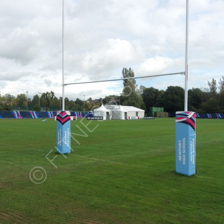 10m Rugby Posts Installation