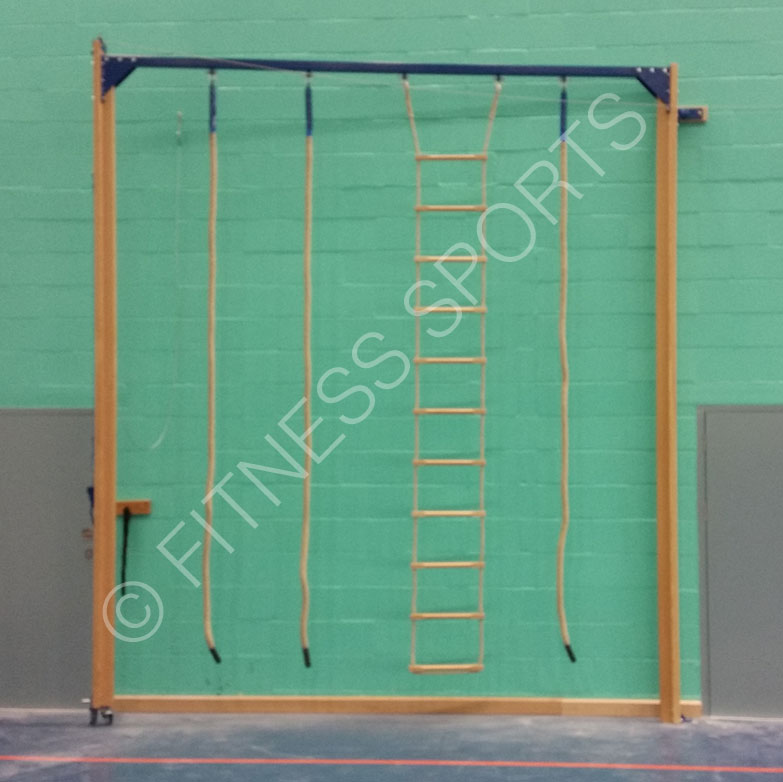 St Bonaventure School Gymnasium Climbing Rope Frame Installation