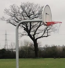 Basketball Court Goalposts Installation Basketball Court Goalposts Installation