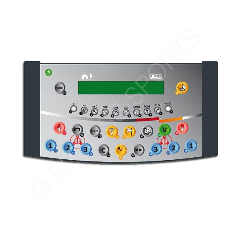 Programmable LED Scoreboard Circuit Diagram