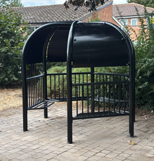 Outdoor Park Weather Shelter Installation Outdoor Park Weather Shelter Installation