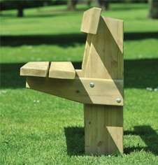 Simple Wooden Seating Bench