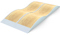 Outdoor Playground Skate Board Park Wave Ramp