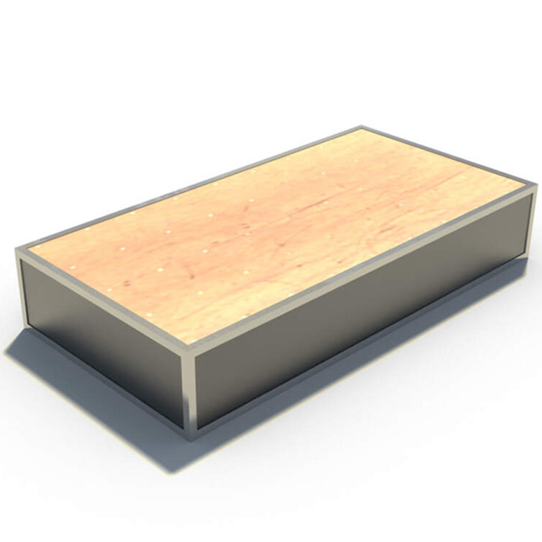 Outdoor Playground Skate Board Park Steel Grind Box Outdoor Playground Skate Board Park Steel Grind Box