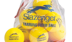 Slazenger pack of foam tennis balls.