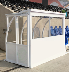 Outdoor Football Coach Shelter