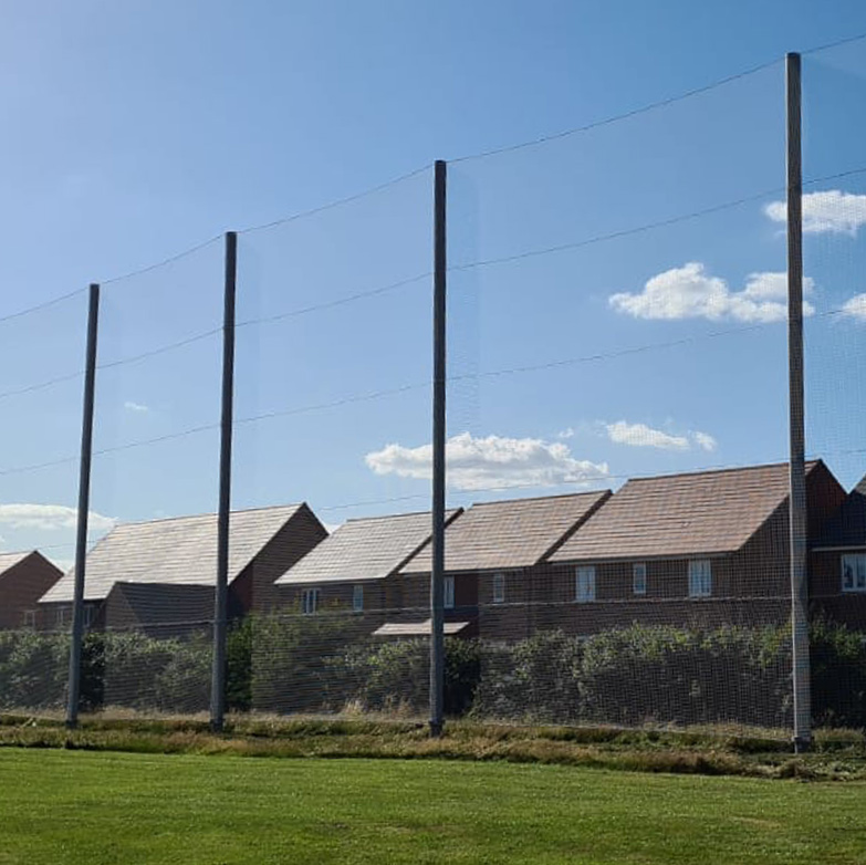 Outdoor Sports Barrier Fencing Installation Outdoor Sports Barrier Fencing Installation