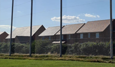 Outdoor Sports Barrier Fencing Installation