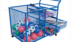 Open Ball Storage Trolley