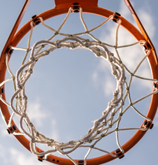 Wall Mounted Basketball Net Hoop Rings