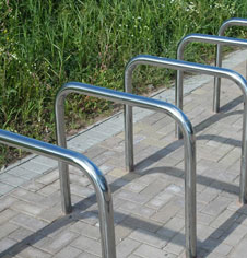 Steel Floor Mounted Cycle Stands